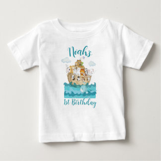 Noah's ark birthday Name shirt
