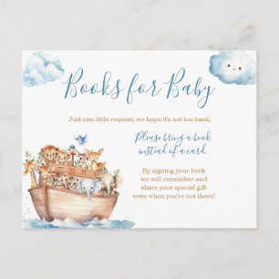 Noah's Ark Books for Baby Postcard