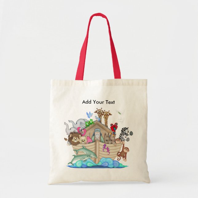 Noah's Ark Budget Tote Bag (Front)