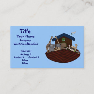 Noah's Ark Business Card