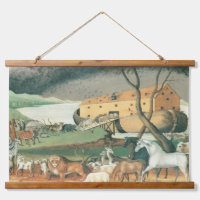 Noah's Ark by Edward Hicks, Vintage Folk Art