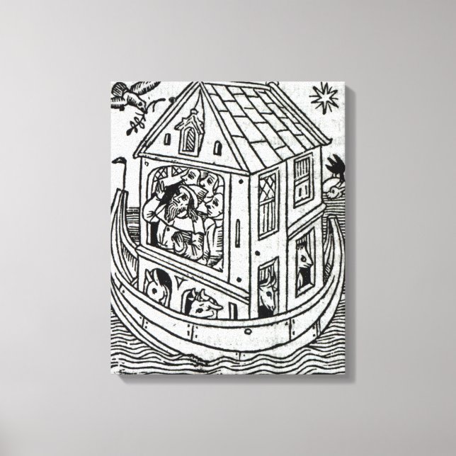 Noah's Ark Canvas Print (Front)