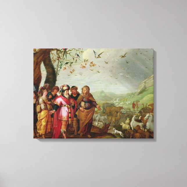 Noah's Ark Canvas Print (Front)