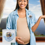 Noah's Ark Cute Animals Blue Boy Mummy to Be<br><div class="desc">Welcome to our "Noah's Ark Cute Animals Blue Boy Baby Shower" collection, where charm meets whimsy in every detail. Inspired by the timeless story of Noah's Ark, this collection captures the innocence and joy of welcoming a new bundle of joy into the world. Imagine adorable animals in soft shades and...</div>