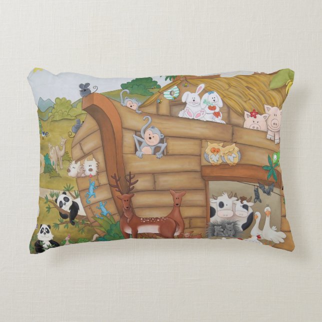 Noah's Ark Decorative Cushion (Front)