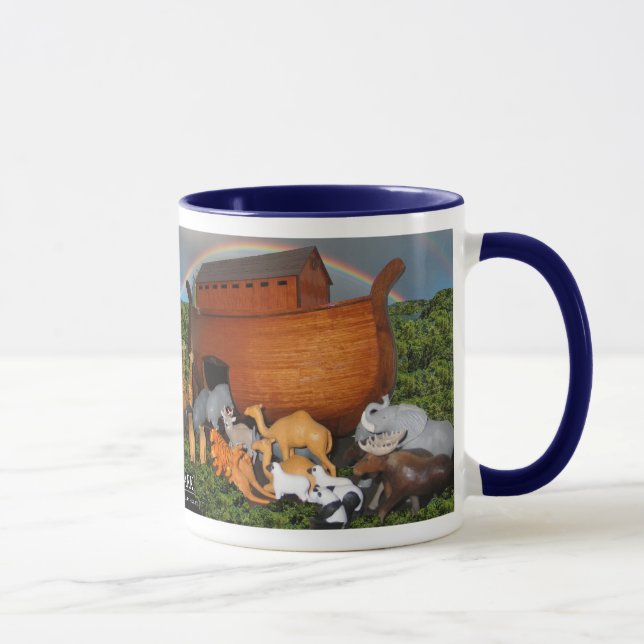 Noahs Ark Diorama Coffee Mug (Right)
