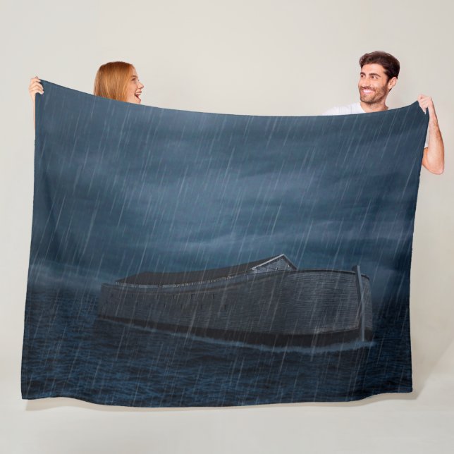 NOAH'S ARK FLEECE BLANKET (In Situ)