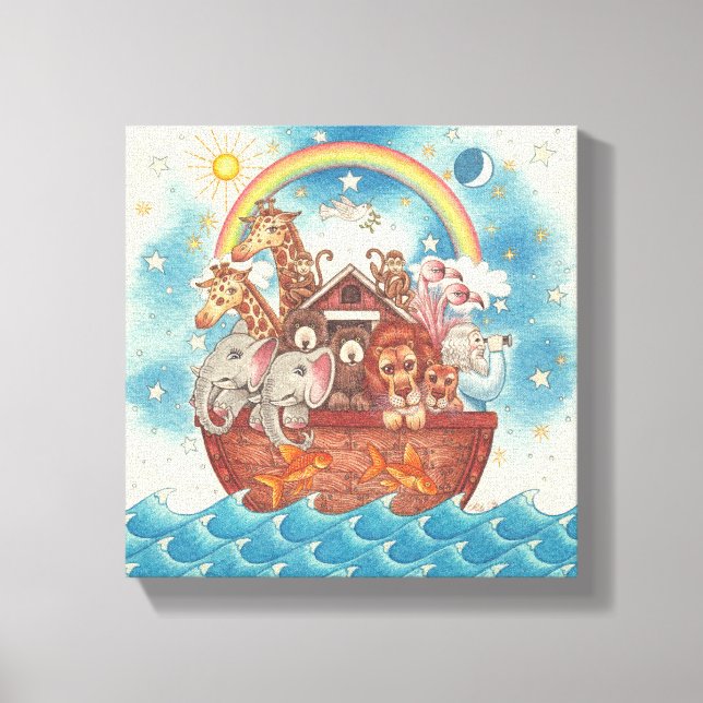 Noah's Ark ~ Gallery Wrapped Canvas (Front)