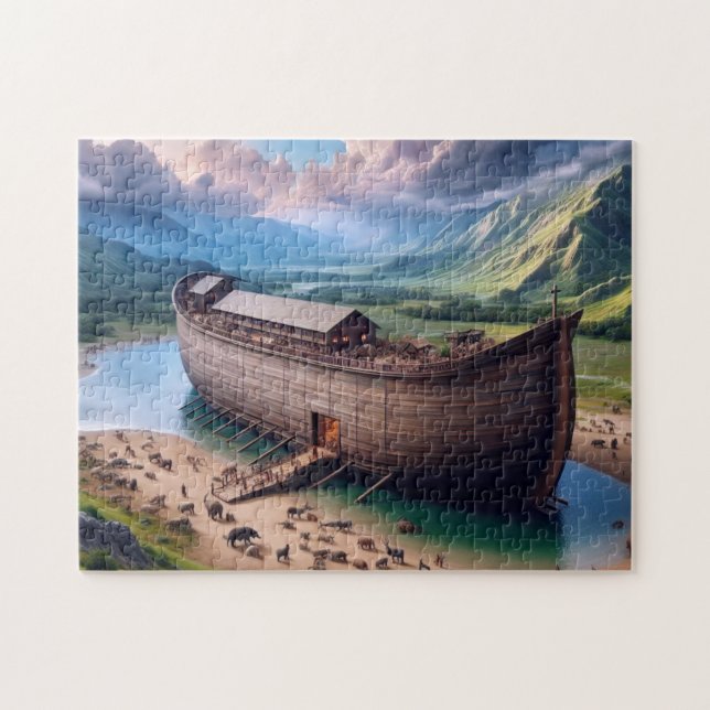 Noahs Ark Jigsaw Jigsaw Puzzle (Horizontal)