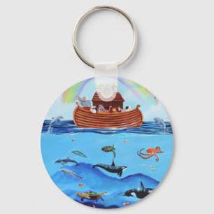 Noah's Ark Key Ring