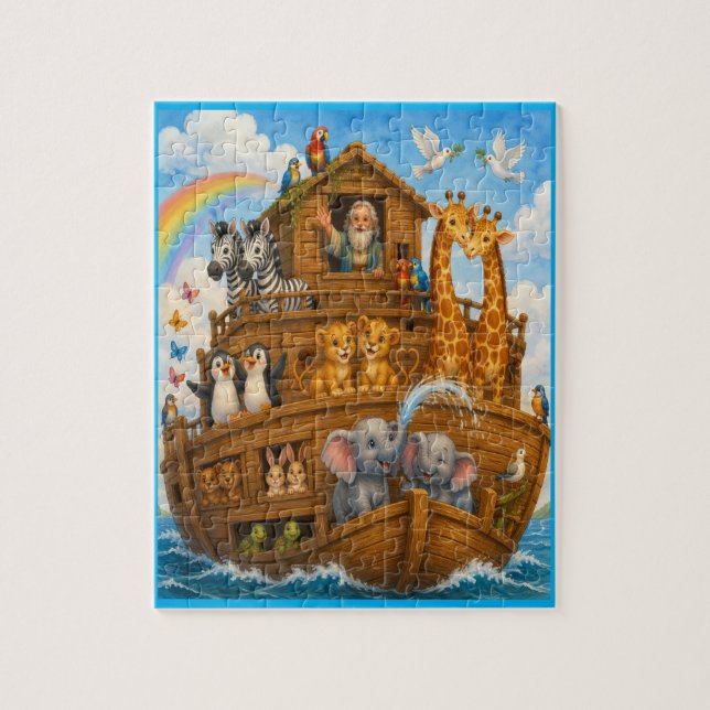 Noah's Ark Kids Puzzle (Vertical)