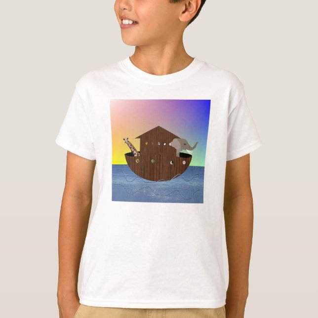 Noah's Ark Kids' T-Shirt (Front)