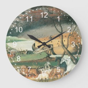 Noah's Ark Large Clock