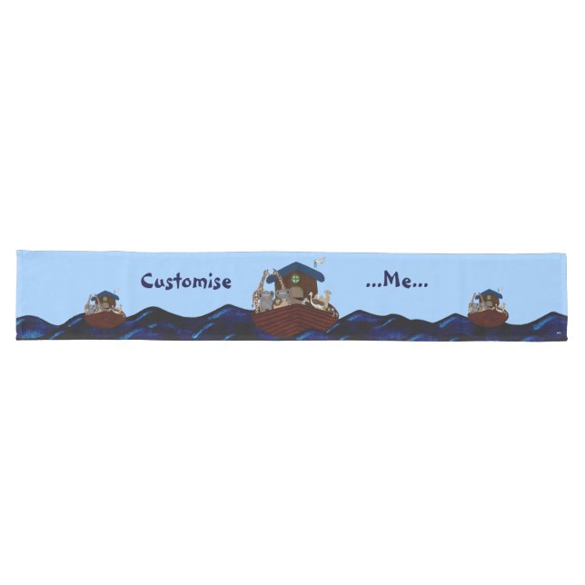 Noah's Ark Long Table Runner (Horizontal)