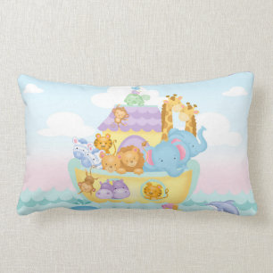 Noah's Ark Lumbar Pillow