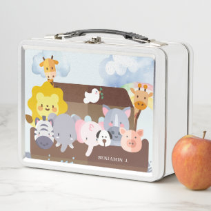 Noah's Ark Metal Lunch Box