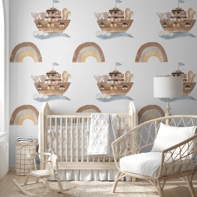 Noah's Ark Nursery Wallpaper Mural (Kids)
