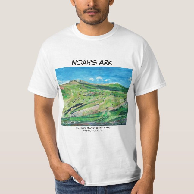 Noah's Ark Painting T-shirt (men) (Front)