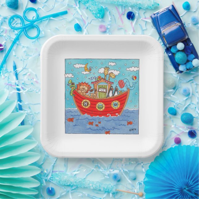 Noah's Ark  Paper Plate (Party)