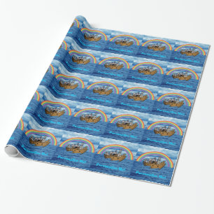 Noah's Ark - Personalise Me! Wrapping Paper