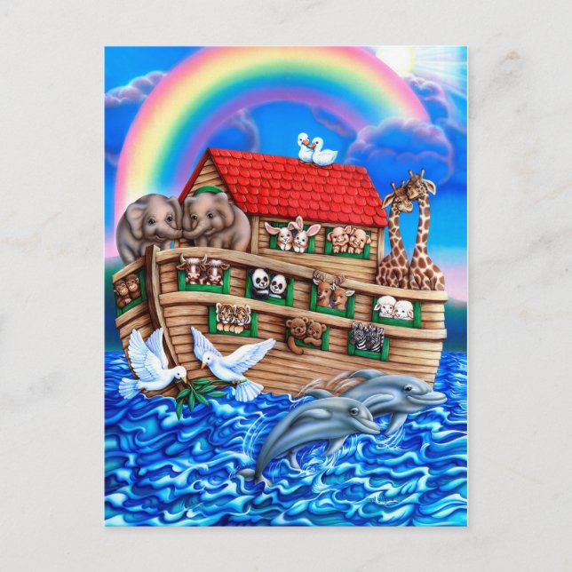 Noah's Ark Postcard (Front)