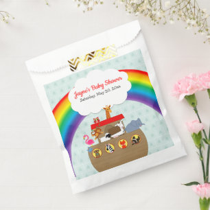 Noah's Ark Rainbow Baby Shower Favour Bags