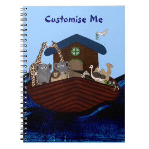 Noah's Ark Spiral Notebook