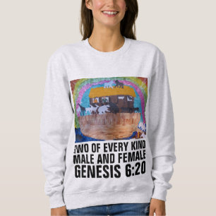 NOAH'S ARK T-Shirts, TWO OF EVERY KIND Sweatshirt