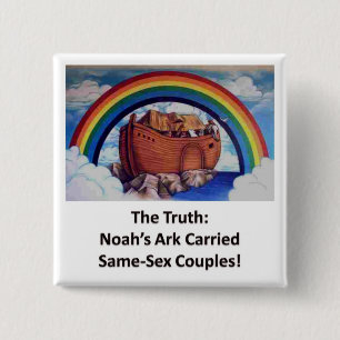 Noah's Ark: The Truth 15 Cm Square Badge