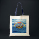 Noah's Ark Tote Bag<br><div class="desc">"Jewish Expressions, " offers a shopping experience as you will not find anywhere else. Welcome to our store. Tell your friends about us and send them our link: http://www.zazzle.com/YehudisL?rf=238549869542096443*</div>