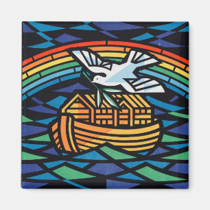Noah's Ark Unedited Vintage Photos Old Aesthetic Magnet