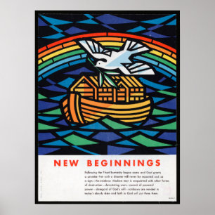 Noah's Ark Unedited Vintage Photos Old Aesthetic Poster