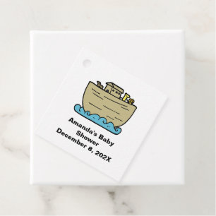 Noah's Art Cute Baby Shower Gender Neutral Favour Tags