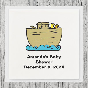 Noah's Art Cute Baby Shower  Napkin