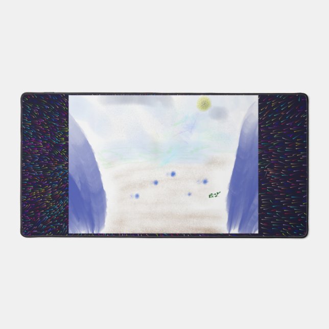 Noah's Flock Saw...Desk Mat (Front)