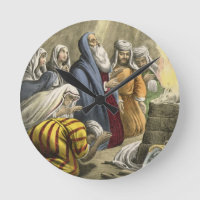 Noah's Sacrifice on Leaving the Ark, from a bible