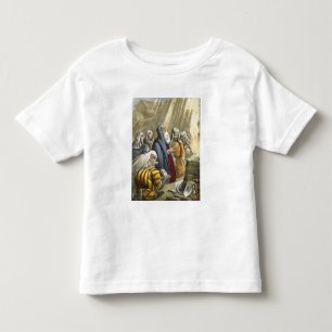 Noah's Sacrifice on Leaving the Ark, from a bible Toddler T-Shirt