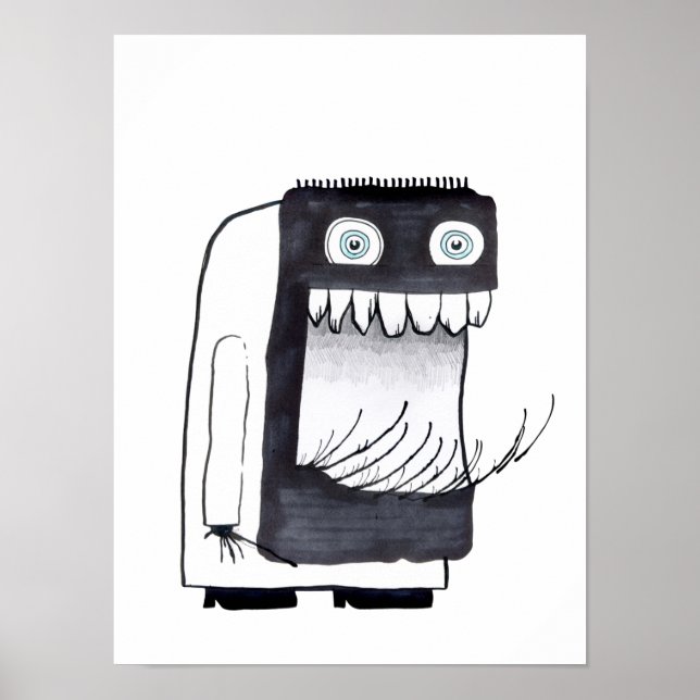 Noam Chompsky Poster (Front)