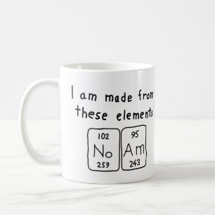 Noam periodic table name mug
