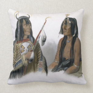 Noapeh, an Assiniboin Indian and Psihdja-Sahpa, a Cushion
