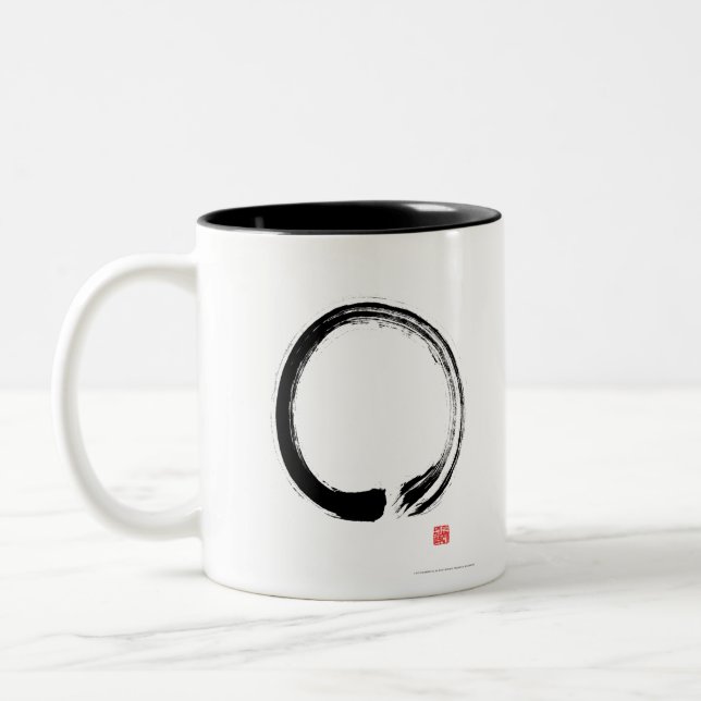 NOB55 Zen 1.tif Two-Tone Coffee Mug (Left)