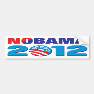 NOBAMA 2012 BUMPER STICKER