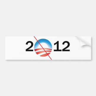 NoBama 2012 Bumper Sticker