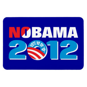 NOBAMA 2012 MAGNET