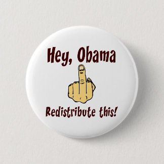 Nobama 6 Cm Round Badge