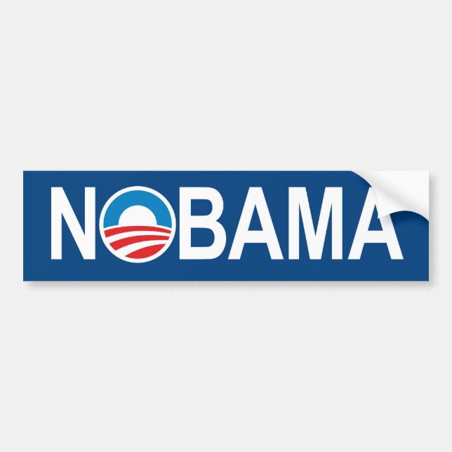 NOBAMA Anti Obama Bumper Sticker (Front)