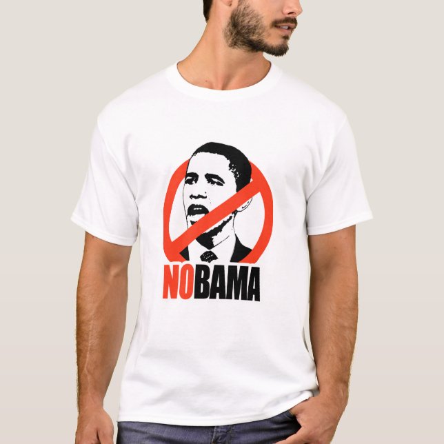 NOBAMA / ANTI-OBAMA T-SHIRT (Front)