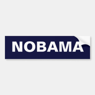 NOBAMA BUMPER STICKER
