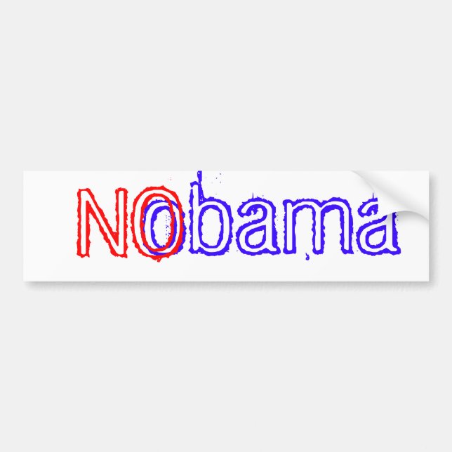 NObama Bumper Sticker (Front)