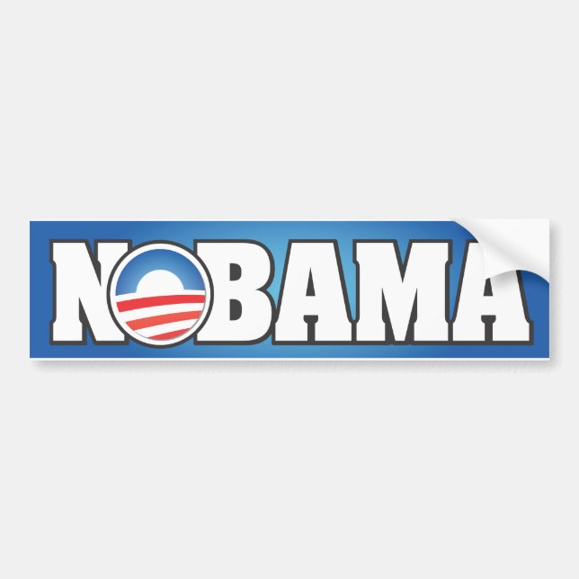 NOBAMA BUMPER STICKER (Front)